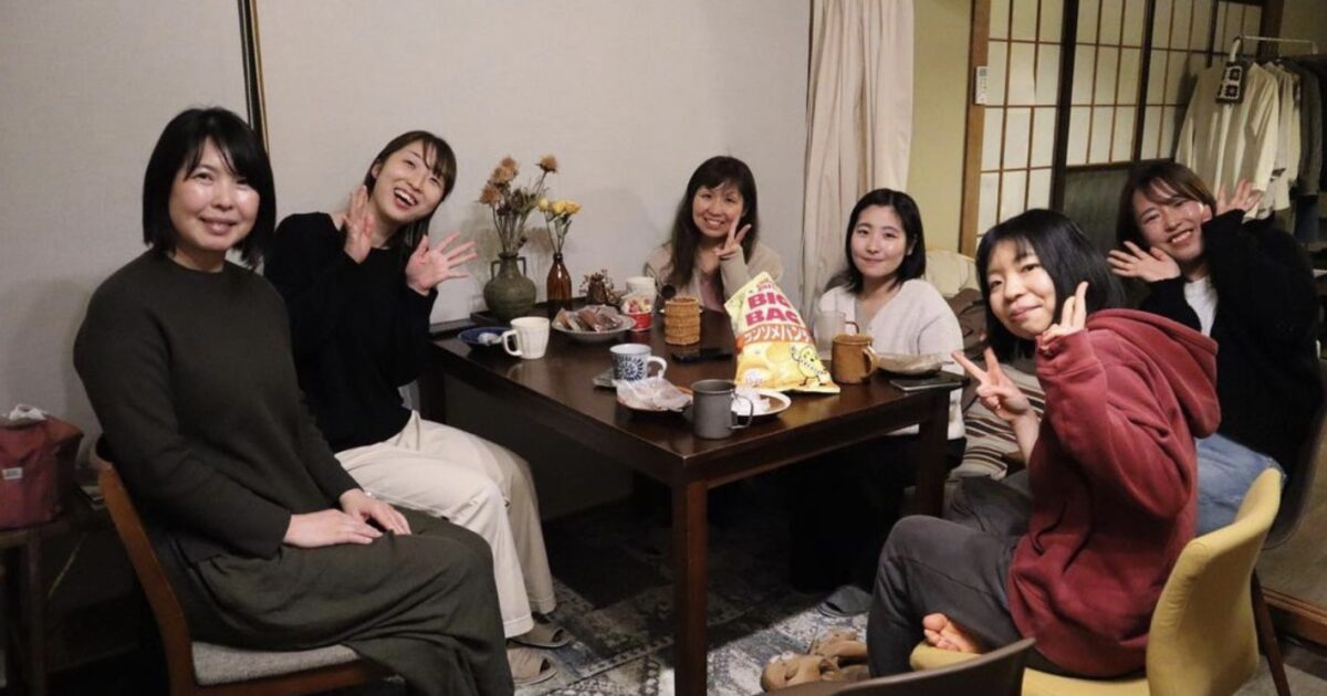 リバ邸松本の皆さんが遊びに来てくれました😊 素敵な方たちばかりです😌 シェアハウス同士の交流。 楽しい時間でした✨