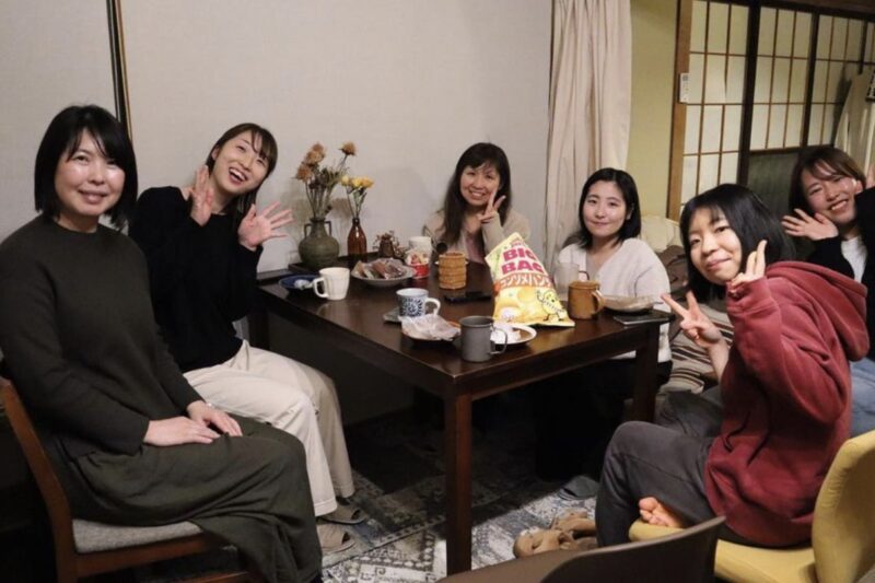 リバ邸松本の皆さんが遊びに来てくれました😊 素敵な方たちばかりです😌 シェアハウス同士の交流。 楽しい時間でした✨
